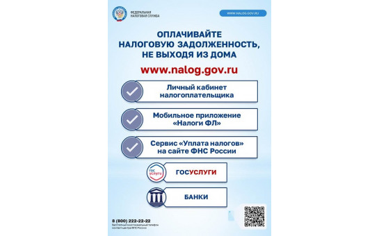ФНС информирует: Сведения о налоговой задолженности можно получить в МФЦ