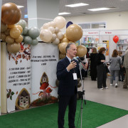 Приветственное слово заместителя министра культуры Новосибирской области Деева Владимира Геннадьевича для участников фестиваля детской книги. 